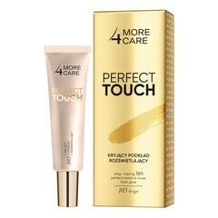 More4Care Perfect Touch - Осветляющее тональное средство с эффектом покрытия, оттенок 103 Beige, 30 мл цена и информация | Пудры, базы под макияж | pigu.lt