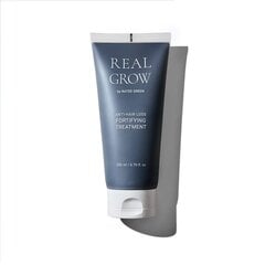 Stiprinamoji kaukė nuo plaukų slinkimo Real Grow Rated Green, 200 ml kaina ir informacija | Priemonės plaukų stiprinimui | pigu.lt