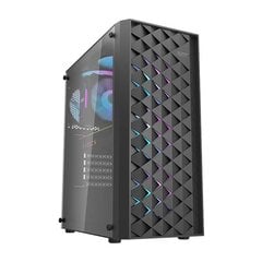 Darkflash DK351 computer case + 4 fans (white) цена и информация | Корпуса | pigu.lt