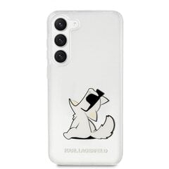 Karl Lagerfeld PC|TPU Choupette Eat Case for Samsung Galaxy S23 Transparent цена и информация | Чехлы для телефонов | pigu.lt