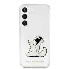 Karl Lagerfeld PC|TPU Choupette Eat Case for Samsung Galaxy S23+ Transparent цена и информация | Чехлы для телефонов | pigu.lt
