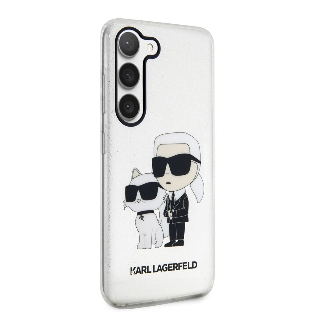 Karl Lagerfeld skirtas Samsung Galaxy S23, skaidrus цена и информация | Telefono dėklai | pigu.lt