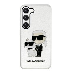 Karl Lagerfeld IML Glitter Karl and Choupette NFT Case for Samsung Galaxy S23+ Transparent цена и информация | Чехлы для телефонов | pigu.lt