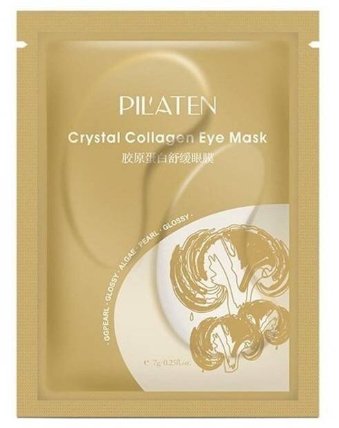 Pilaten Crystal Collagen Eye Mask Collagen Eye Pads цена и информация | Veido kaukės, paakių kaukės | pigu.lt