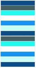 Виниловые наклейки для лестницы Градиентные цвета Синие, белые и голубые полосы Декор интерьера цена и информация | Интерьерные наклейки | pigu.lt