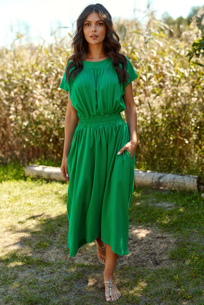 Suknelė moterims Makadamia Numinou, žalia kaina ir informacija | Suknelės | pigu.lt