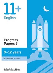 11plus English Progress Papers Book 3: KS2, Ages 9-12 2nd edition kaina ir informacija | Knygos paaugliams ir jaunimui | pigu.lt