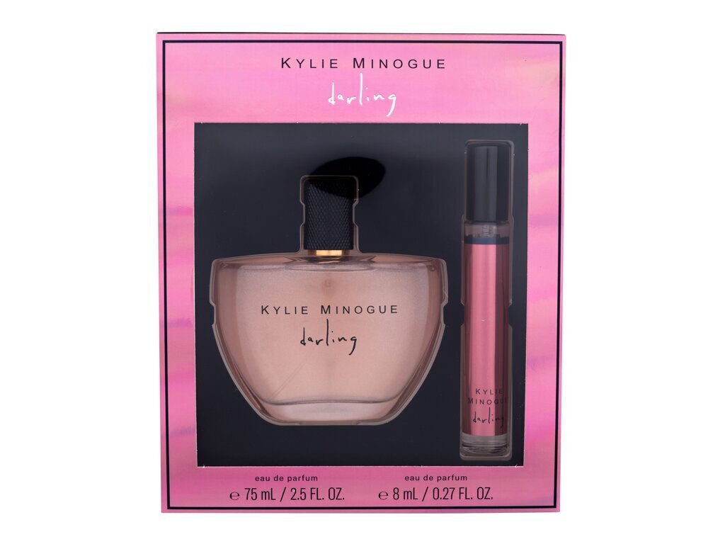 Rinkinys Kylie Minogue Darling: kvapusis vanduo, 75 ml + kvapusis vanduo, 8 ml цена и информация | Kvepalai moterims | pigu.lt