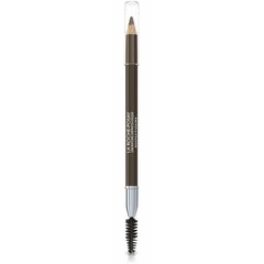 Antakių pieštukas La Roche Posay Toleriane Brown Eyebrow Pencil, 1.3g kaina ir informacija | Akių šešėliai, pieštukai, blakstienų tušai, serumai | pigu.lt