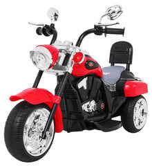 Elektrinis triratis motociklas Chopper NightBike, raudonas kaina ir informacija | Elektromobiliai vaikams | pigu.lt