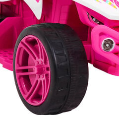 Vaikiškas elektrinis keturratis Little Monster, rožinis kaina ir informacija | Elektromobiliai vaikams | pigu.lt