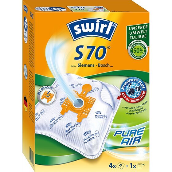 Swirl S70 kaina ir informacija | Dulkių siurblių priedai | pigu.lt