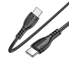 Кабель Borofone BX51 USB-C 3A | 60 Вт черный цена и информация | Кабели и провода | pigu.lt