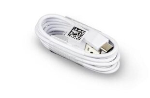 EP-DN930CWE Samsung USB-C Data Cable 3A 1.2m White (Bulk) цена и информация | Кабели и провода | pigu.lt