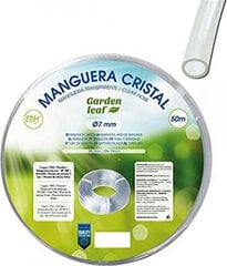 Laistymo žarna EDM Manguera Cristal 7 mm, 50 m, skaidri kaina ir informacija | Laistymo įranga, purkštuvai | pigu.lt