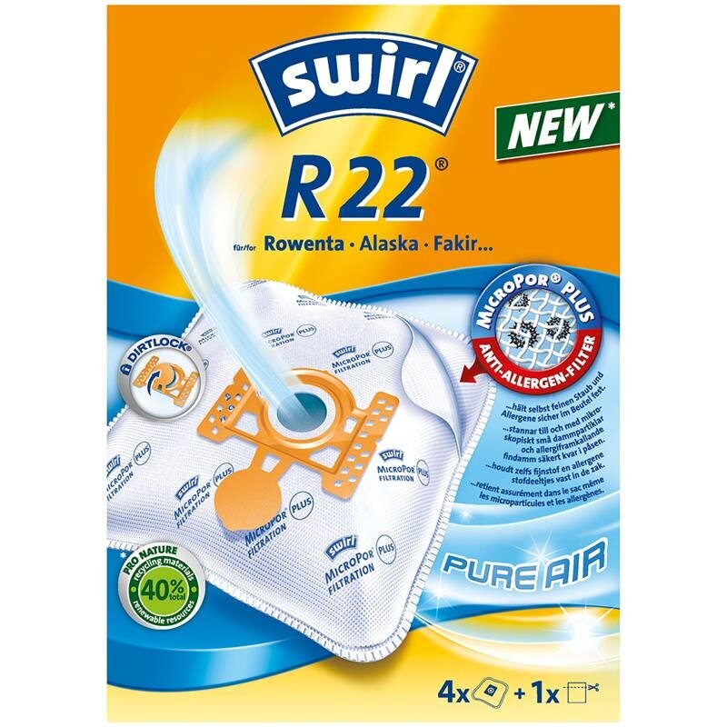 Swirl R22 цена и информация | Dulkių siurblių priedai | pigu.lt