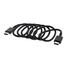 EP-DN970BBE Samsung USB-C|USB-C Data Cable 1m Black (Bulk) цена и информация | Кабели и провода | pigu.lt