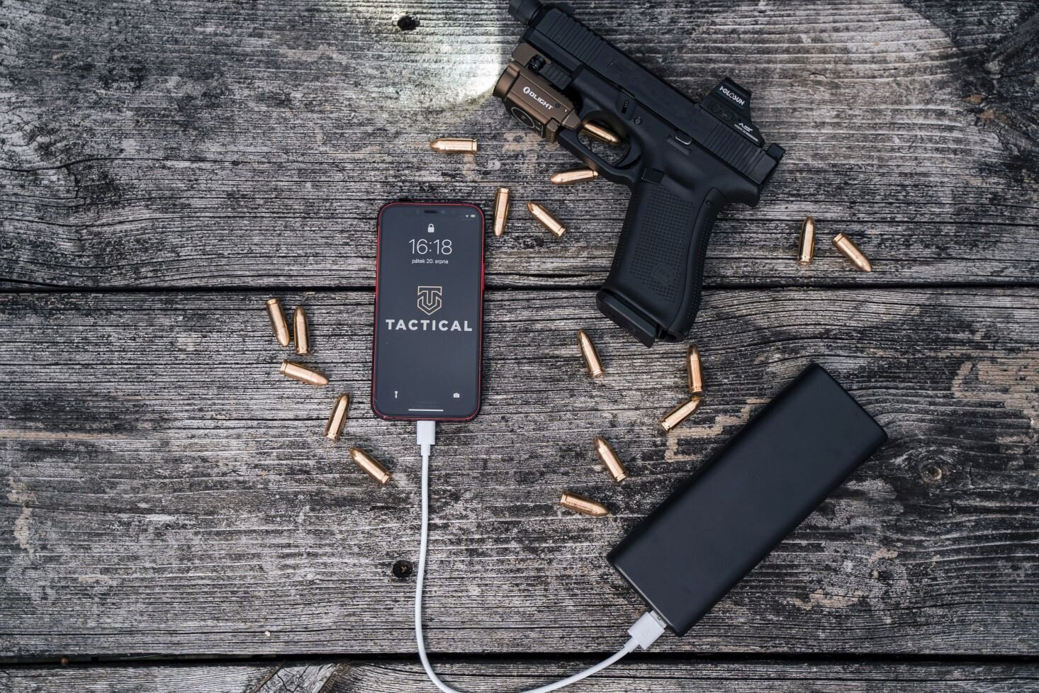 Tactical Smooth Thread USB-C kabelis, 0,3 m, juodas kaina ir informacija | Kabeliai ir laidai | pigu.lt