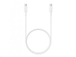 EP-DN975BWE Samsung USB-C|USB-C Data Cable 5A 1m White (Bulk) цена и информация | Кабели и провода | pigu.lt