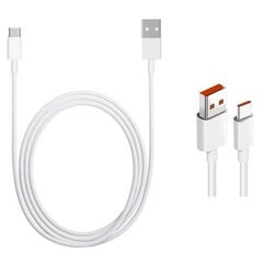 Xiaomi Original Type C 6A Data Cable White (Bulk) цена и информация | Кабели и провода | pigu.lt