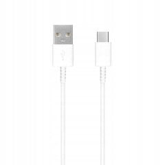 Samsung USB-C duomenų kabelis EP-DG970BWE, 1,5 m, baltas цена и информация | Кабели и провода | pigu.lt