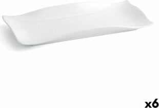 Поднос Quid Gastro Fresh Керамика Белый (31 x 23 cm) (6 штук) цена и информация | Посуда, тарелки, обеденные сервизы | pigu.lt