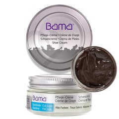 Темно-коричневый крем для кожаной обуви Bama® -  Bama Shoe Cream 033 цена и информация | Средства для ухода за одеждой и обувью | pigu.lt