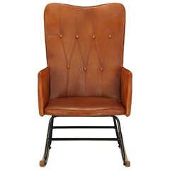Kресло-качалка, коричневое цена и информация | Кресла в гостиную | pigu.lt