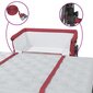 Kūdikio lovytė vidaXL, raudona цена и информация | Kūdikių lovytės | pigu.lt