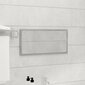 2-ių dalių vonios baldų komplektas vidaXL, pilkas kaina ir informacija | Vonios komplektai | pigu.lt