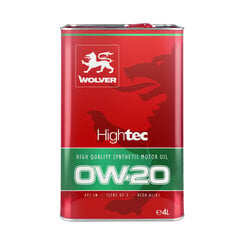 Wolver HighTec Hybrid sintetinė variklinė alyva, 0W-20, 4L kaina ir informacija | Variklinės alyvos | pigu.lt