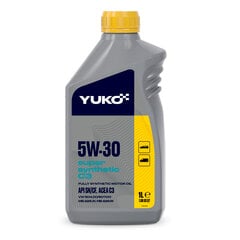 Yuko Super Synthetic sintetinė variklinė alyva, С3 5W-30, 1L kaina ir informacija | Variklinės alyvos | pigu.lt