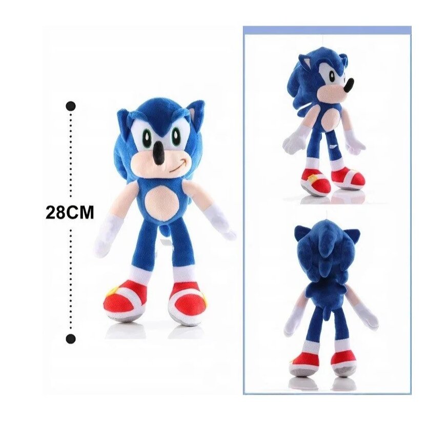 Minkštas žaislas Ežiukas Sonikas - Sonic the Hedgehog, 28 cm kaina ir informacija | Minkšti (pliušiniai) žaislai | pigu.lt