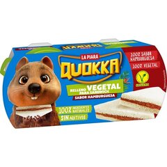 Vegetariška užtepėlė Quokka Vegetal Hamburger, 2x75 g цена и информация | Консервы | pigu.lt