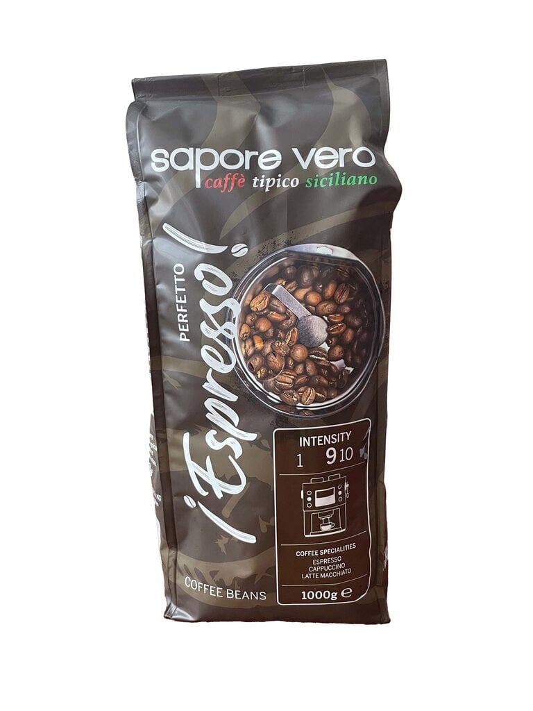 Sapore Vero Espresso kavos pupelės, 1kg kaina ir informacija | Kava, kakava | pigu.lt