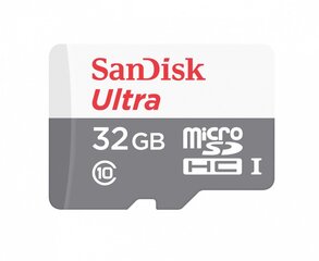 Карта памяти SanDisk Ultra microSDHC 32GB 48MB/s UHS-I Class 10 цена и информация | Карты памяти для телефонов | pigu.lt