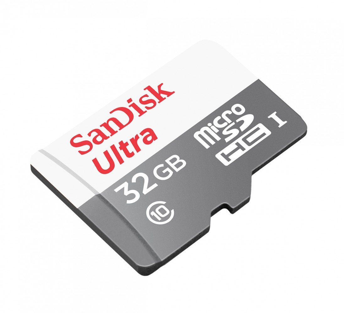 Карта памяти для телефона Карта памяти SanDisk Ultra microSDHC 32GB 48MB/s  UHS-I Class 10 цена | pigu.lt