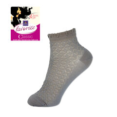 Kojinės moterims Favorite 22161, pilkos kaina ir informacija | Moteriškos kojinės | pigu.lt