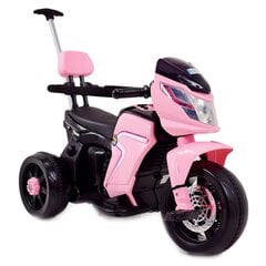 Детский аккумуляторный мотоцикл Super Toys HL108, розовый цена и информация | Электромобили для детей | pigu.lt