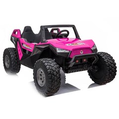 Детский двухместный электрический автомобиль Super Toys Buggy SX-1928, розовый цена и информация | Электромобили для детей | pigu.lt