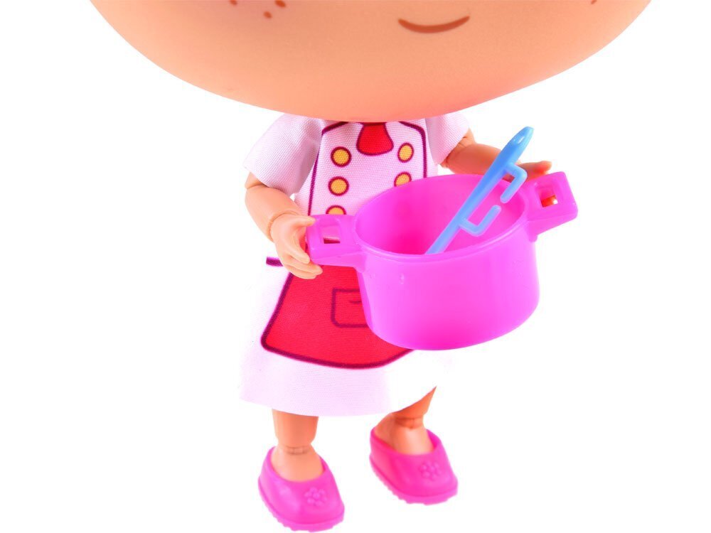 Lėlė virtuvės šefė su priedais Kaibibi, 8d kaina ir informacija | Žaislai mergaitėms | pigu.lt