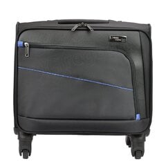 Mažas lagaminas Pierre Cardin 0975 UKF02, S, juodas kaina ir informacija | Lagaminai, kelioniniai krepšiai | pigu.lt