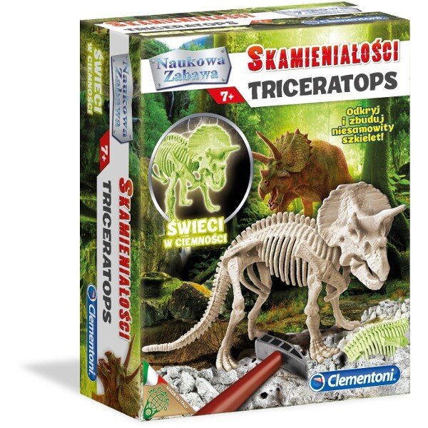 Archeologo rinkinys Clementoni Triceratops kaina ir informacija | Lavinamieji žaislai | pigu.lt