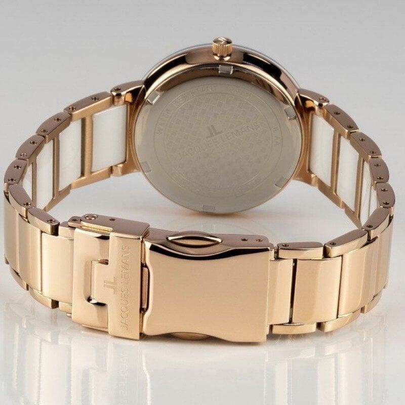 Moteriškas laikrodis Jacques Lemans Ceramic 42-7D 42-7D kaina ir informacija | Moteriški laikrodžiai | pigu.lt