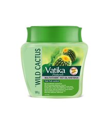 Aliejaus kaukė slenkantiems plaukams Dabur Wild Cactus, 500 g kaina ir informacija | Priemonės plaukų stiprinimui | pigu.lt