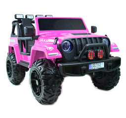 Dvivietis vaikiškas elektromobilis Super Toys Jeep Gravity S609, rožinis kaina ir informacija | Elektromobiliai vaikams | pigu.lt