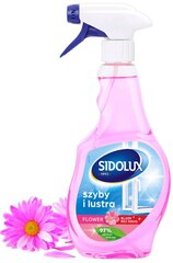 Langų valiklis SIDOLUX Crystal Flower, 500ml kaina ir informacija | Valikliai | pigu.lt