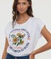 Marškinėliai moterims Lee 3568051847892, balti kaina ir informacija | Marškinėliai moterims | pigu.lt
