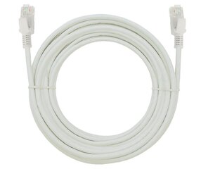 UTP kabelis PATCHCORD 10m Pilkas kaina ir informacija | Kabeliai ir laidai | pigu.lt