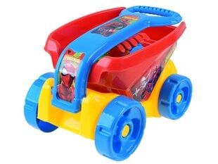 Smėlio žaislų rinkinys vežimėlyje kaina ir informacija | Vandens, smėlio ir paplūdimio žaislai | pigu.lt